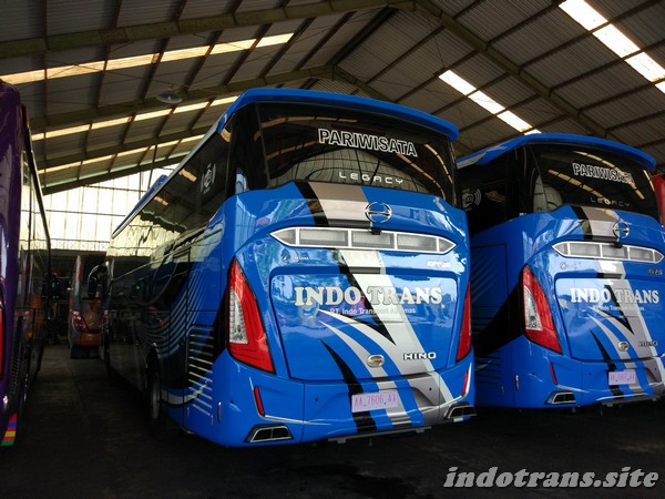 Deretan Bus Baru Indo Trans