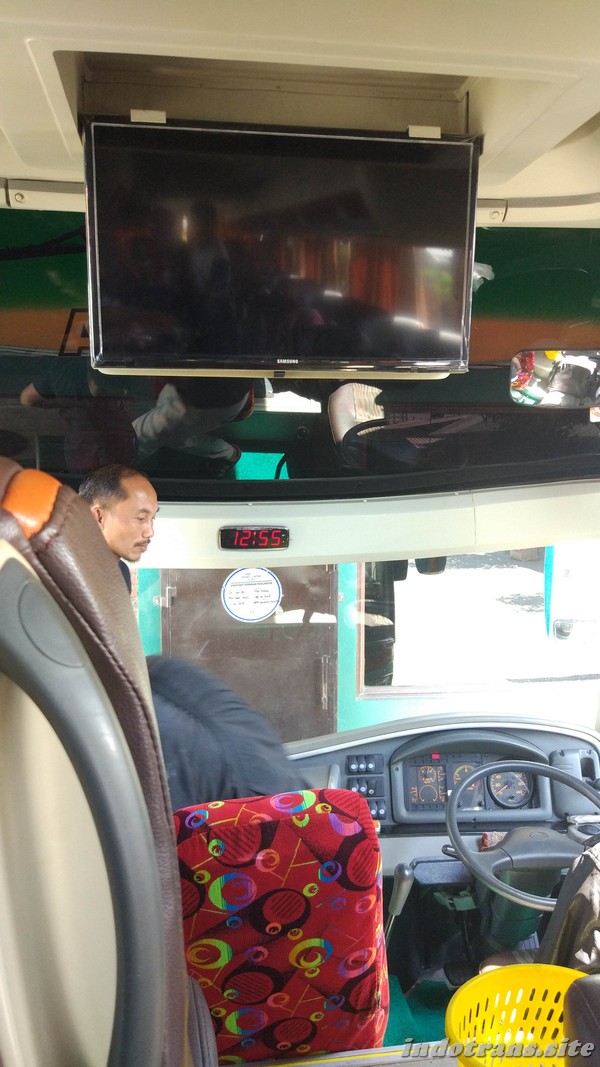 Led Tv Bagian Depan Bus Pariwisata Indo Trans