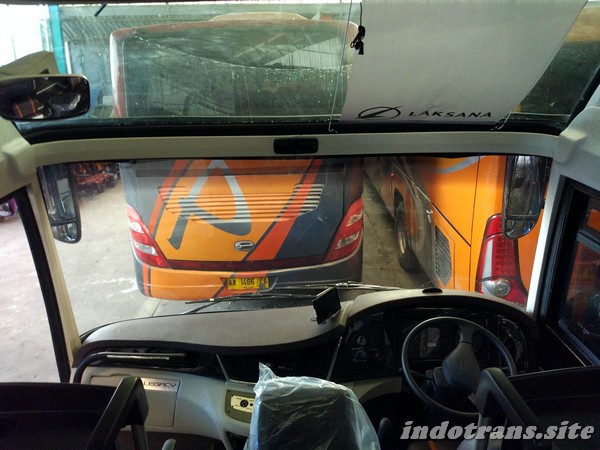 Penampakan Dari Dalam Bus Shd Laksana Indo Trans