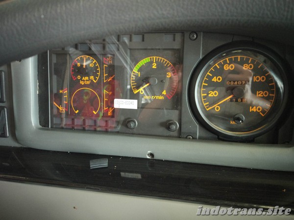 Tampilan Dashboard Bus Indo Trans